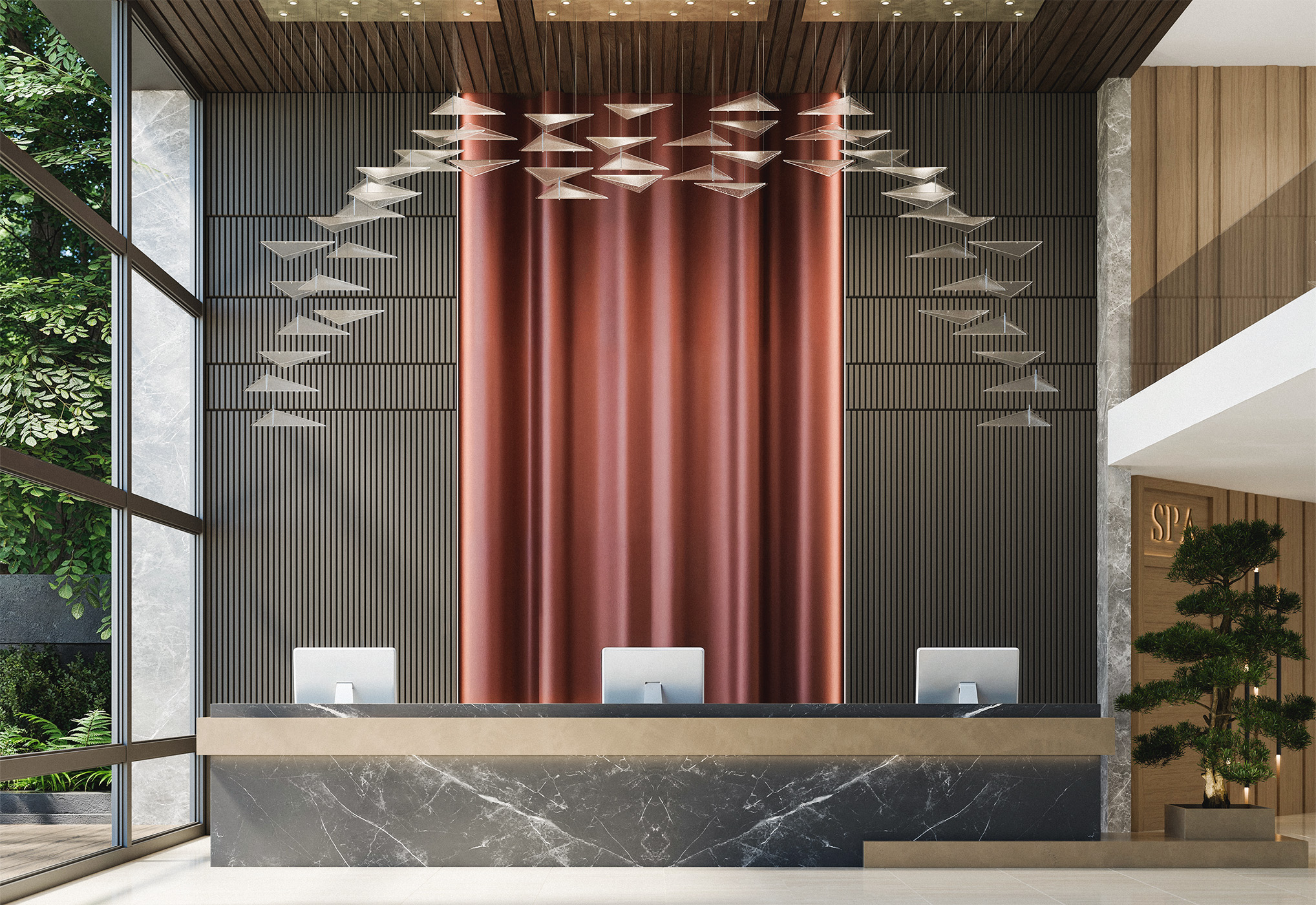 3D Product Visualization - Desert Collection shown in a desert scene